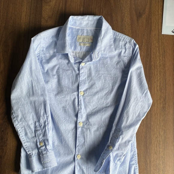 Zara Boys Dress Shirt - Good condition - size 6 - Picture 1 of 4